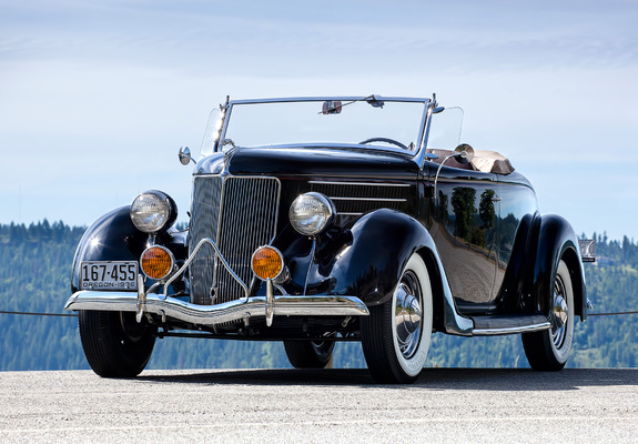 Pictures of Ford V8 Deluxe Roadster (68-760) 1936