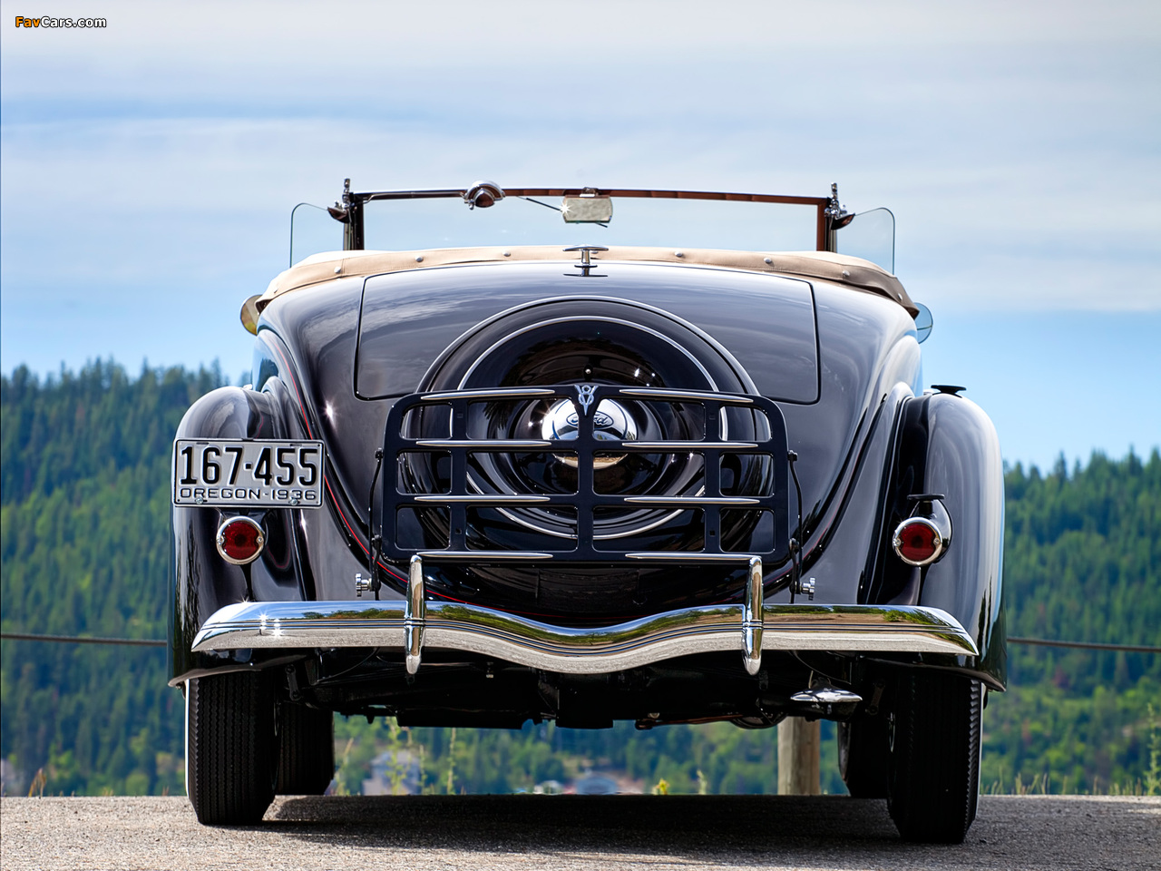 Ford V8 Deluxe Roadster (68-760) 1936 wallpapers (1280 x 960)
