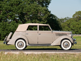 Ford V8 Deluxe Convertible Sedan (68-740) 1936 wallpapers