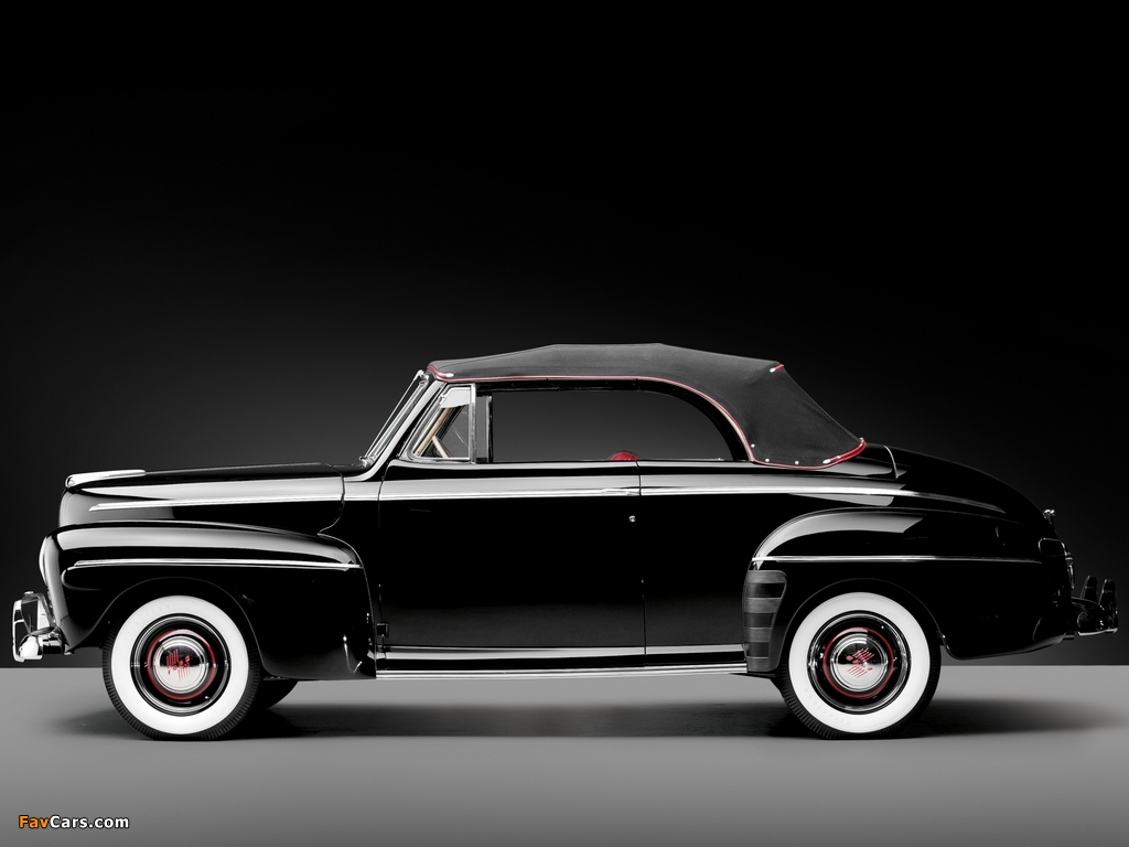 Ford V8 Super Deluxe Convertible Coupe 1946 wallpapers (1024 x 768)