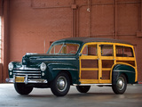 Ford V8 Super Deluxe Station Wagon (79B) 1947 wallpapers