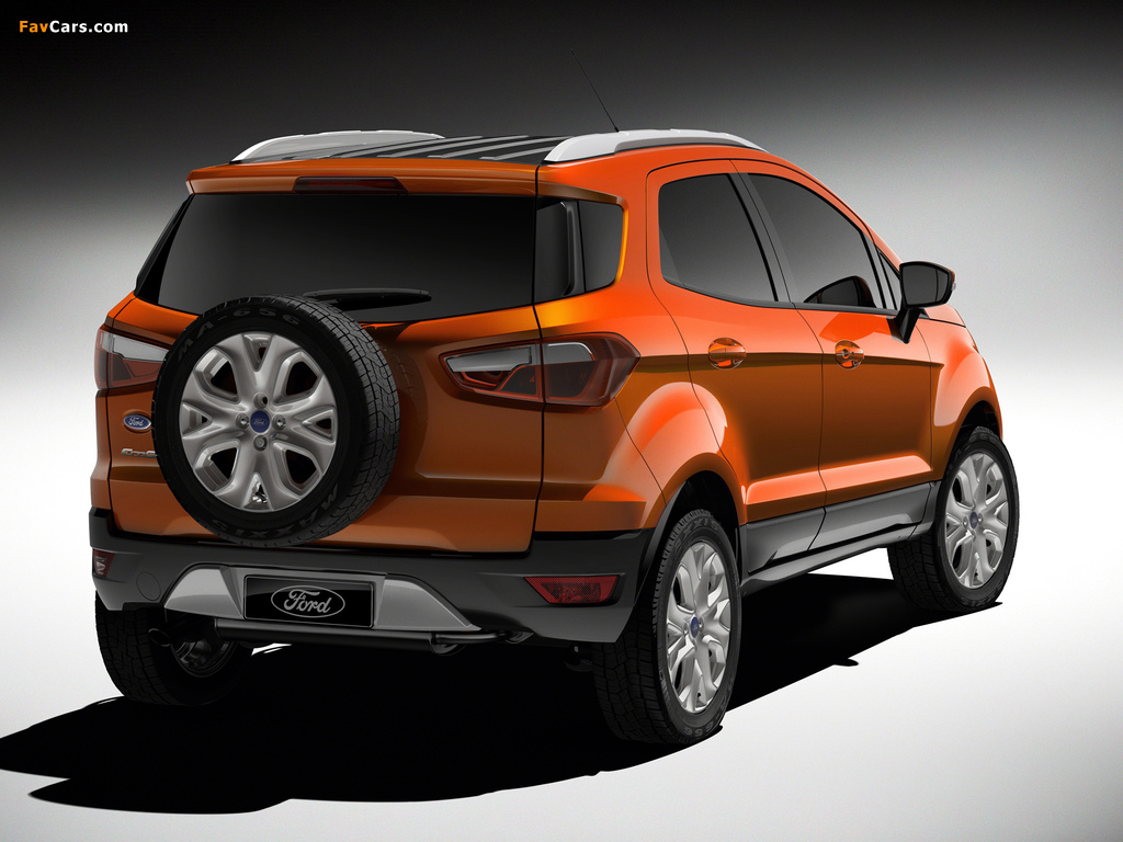 Ford EcoSport Concept 2012 wallpapers (1024 x 768)