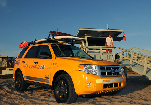 Pictures of Ford Escape Hybrid Lifeguard 2008–12