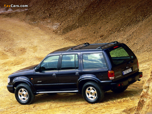 Ford Explorer EU-spec 1995–2001 images (640 x 480)