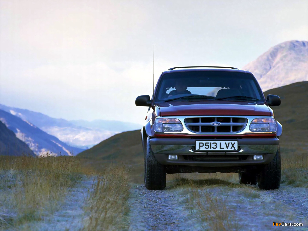 Ford Explorer UK-spec 1995–2001 wallpapers (1024 x 768)