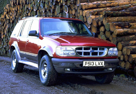 Pictures of Ford Explorer UK-spec 1995–2001