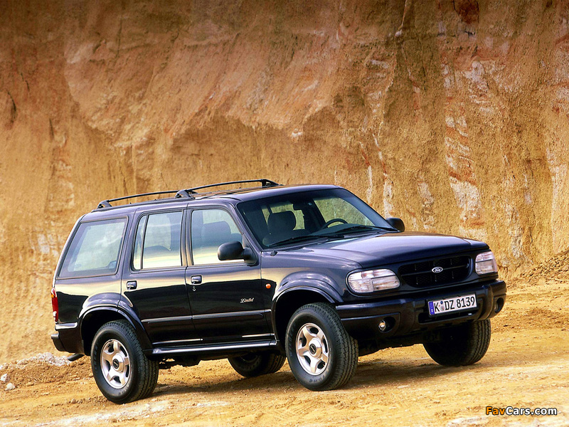 Ford Explorer EU-spec 1995–2001 wallpapers (800 x 600)