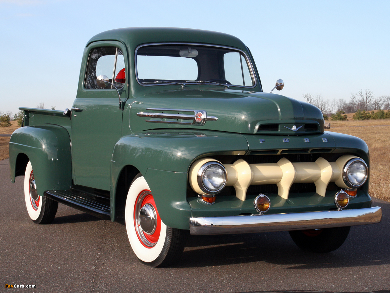 Ford F-1 Pickup 1951–52 wallpapers (1280 x 960)