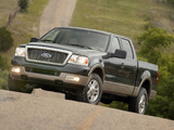 Ford F-150 Lariat SuperCrew 2004–05 wallpapers