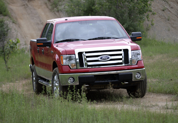 Ford F-150 XLT SuperCrew 2008–11 wallpapers