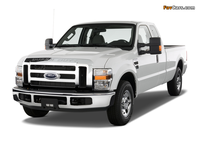 Ford F-250 Super Duty Extended Cab 2007–09 images (640 x 480)