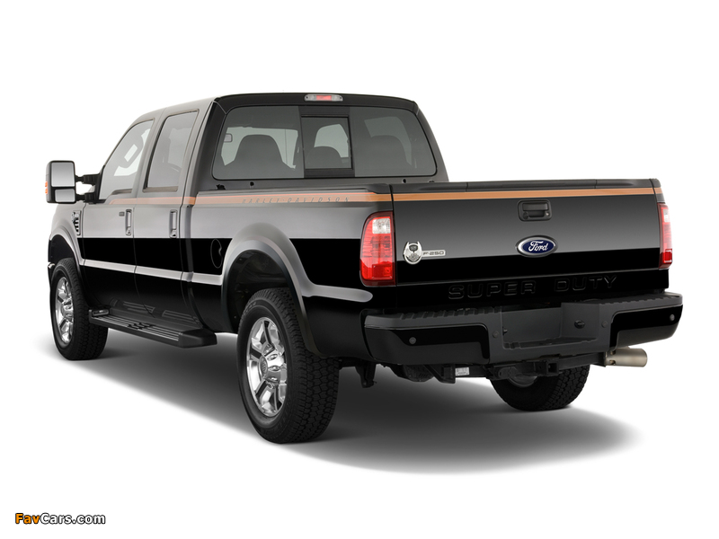 Images of Ford F-250 Super Duty Crew Cab Harley-Davidson 2009 (800 x 600)