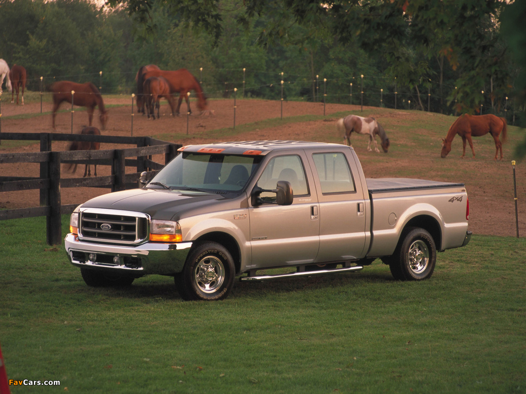 Ford F-250 Super Duty Platinum Edition 2001 wallpapers (1024 x 768)