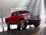 Ford F-250 Super Duty Platinum Crew Cab 2012 wallpapers