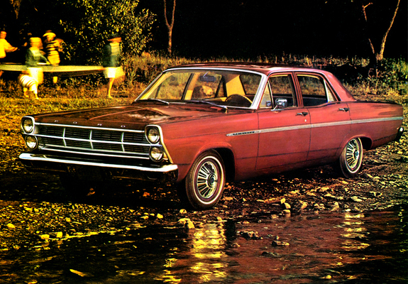 Ford Fairlane 4-door Sedan 1967 wallpapers