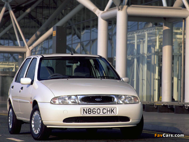 Ford Fiesta 5-door UK-spec 1995–99 pictures (640 x 480)