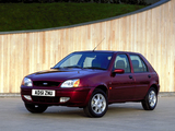 Ford Fiesta 5-door UK-spec 1999–2002 photos