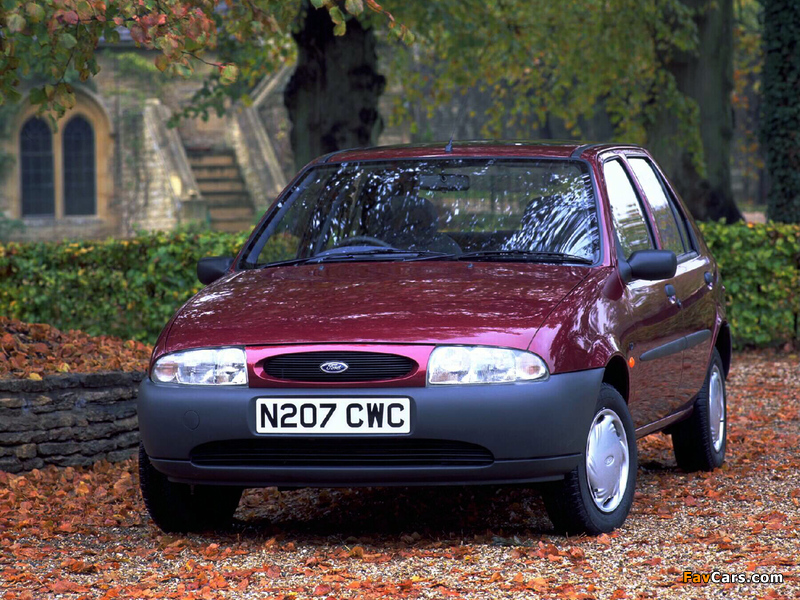 Photos of Ford Fiesta 5-door UK-spec 1995–99 (800 x 600)
