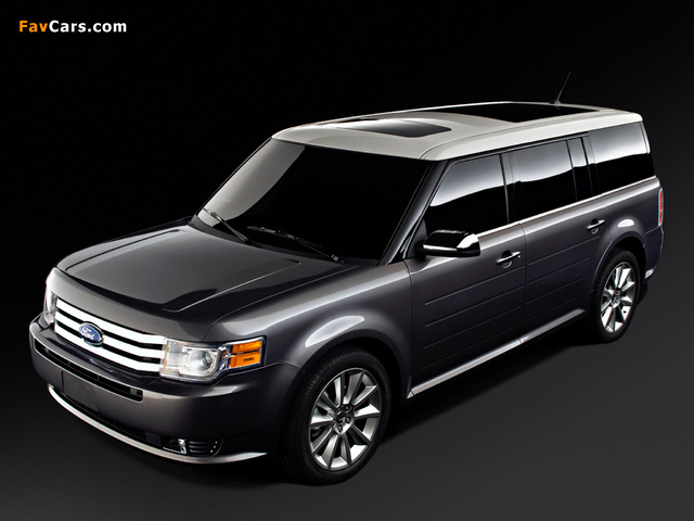Pictures of Ford Flex 3.5 EcoBoost 2009–12 (640 x 480)