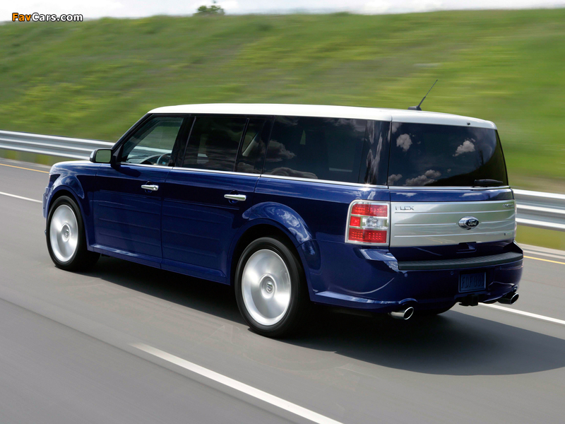 Ford Flex 2008–12 wallpapers (800 x 600)