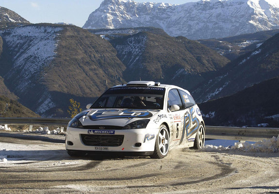 Ford Focus RS WRC 2001–02 wallpapers