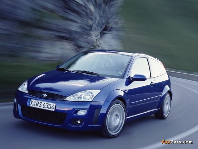 Ford Focus RS 2002–03 wallpapers (640 x 480)