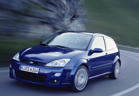 Ford Focus RS 2002–03 wallpapers