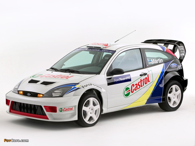 Ford Focus RS WRC 2003–04 images (800 x 600)
