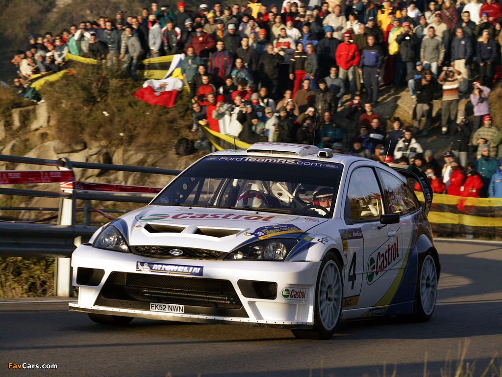 Ford Focus RS WRC 2003–04 wallpapers (1024 x 768)