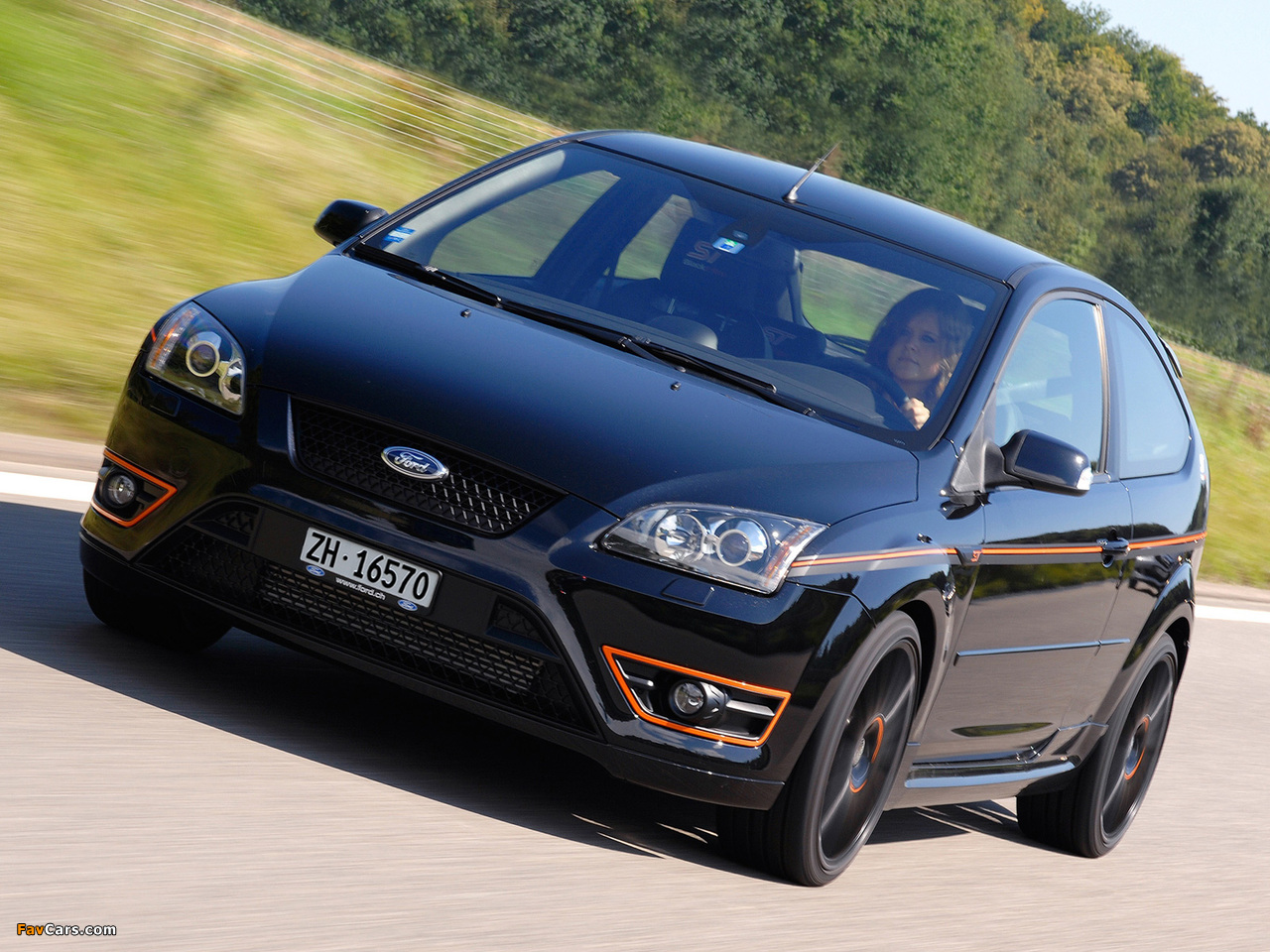 Ford Focus ST 3-door Black Edition 2007 images (1280 x 960)