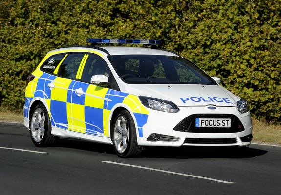 Ford Focus ST Wagon Police 2012 images
