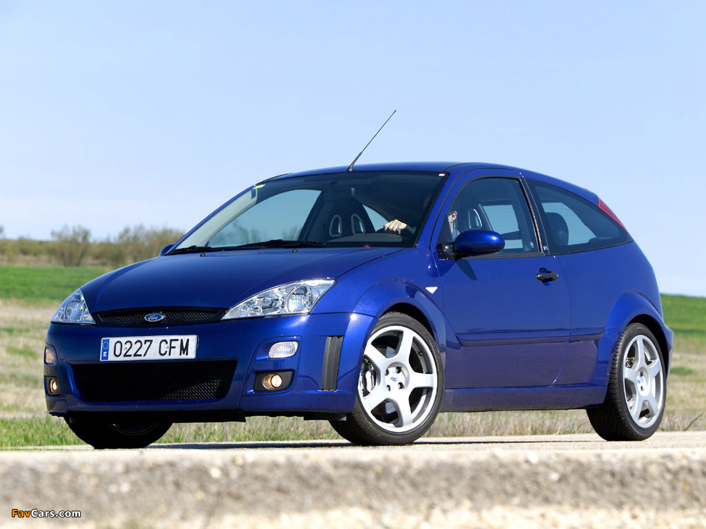 Pictures of Ford Focus RS 2002–03 (1024 x 768)