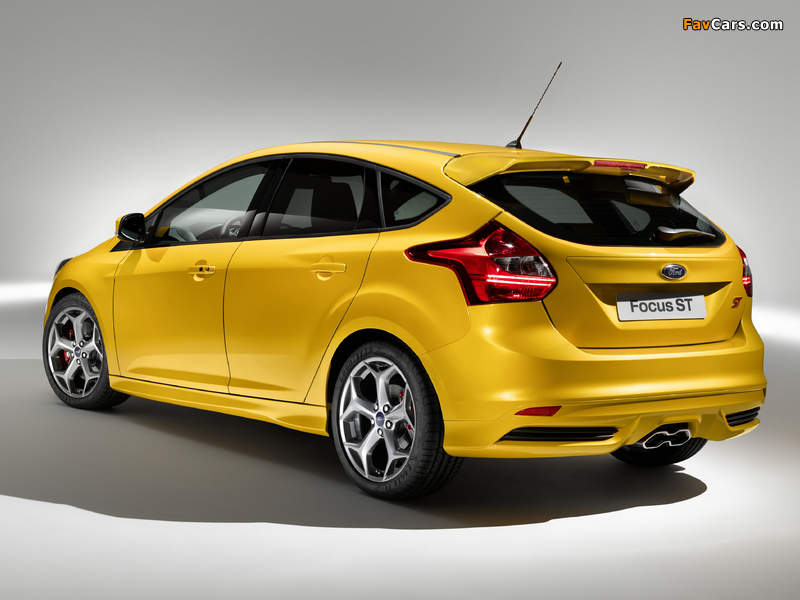 Pictures of Ford Focus ST (DYB) 2012–14 (800 x 600)