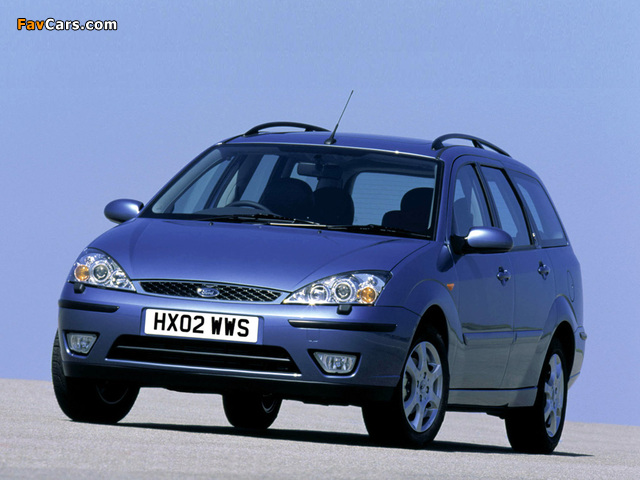 Ford Focus Estate 2001–04 wallpapers (640 x 480)