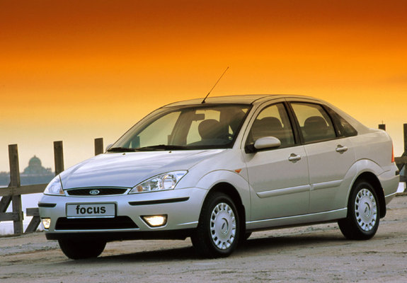 Ford Focus Sedan 2001–04 wallpapers