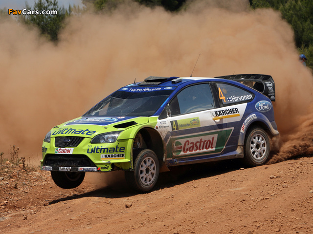 Ford Focus RS WRC 2005–07 wallpapers (640 x 480)