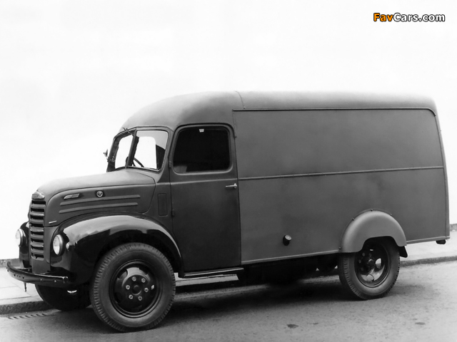 Images of Fordson Thames ET6 Van 1947–57 (640 x 480)