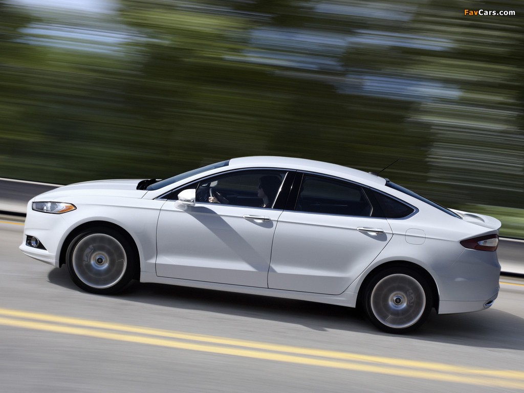 Ford Fusion 2012 wallpapers (1024 x 768)