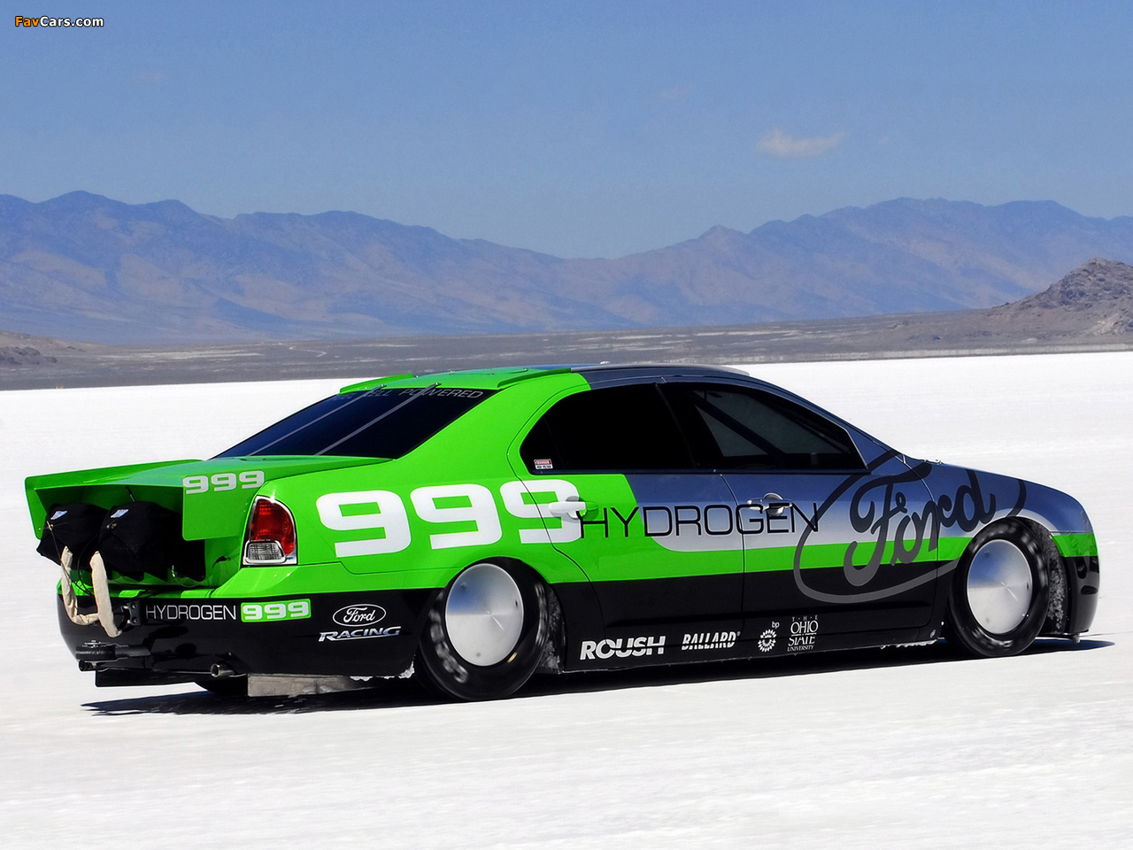 Photos of Ford Fusion Hydrogen 999 Land Speed Record Car 2007 (1280 x 960)