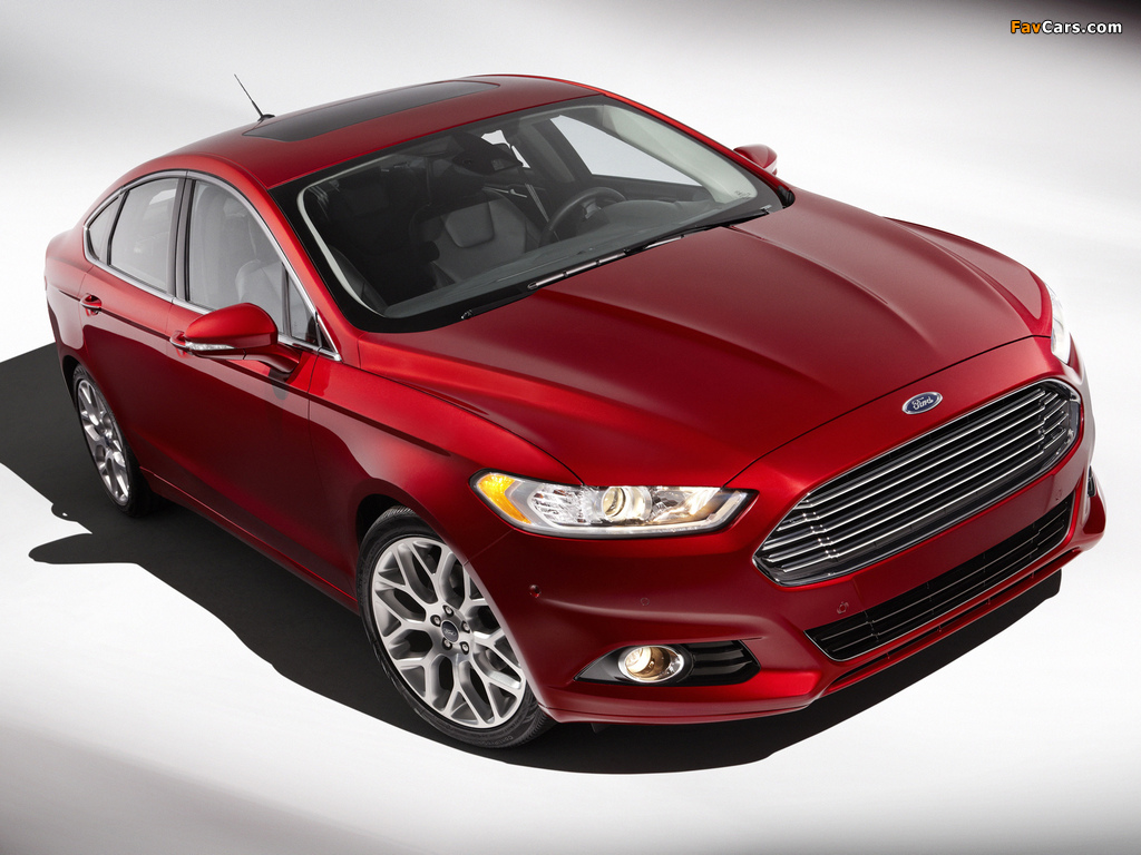 Ford Fusion Titanium 2012 wallpapers (1024 x 768)