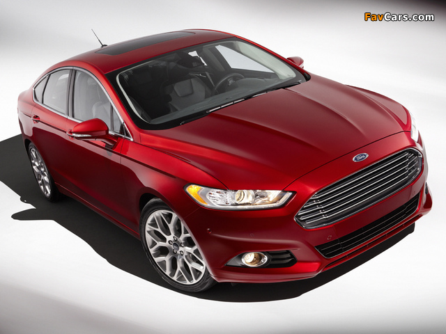 Ford Fusion Titanium 2012 wallpapers (640 x 480)