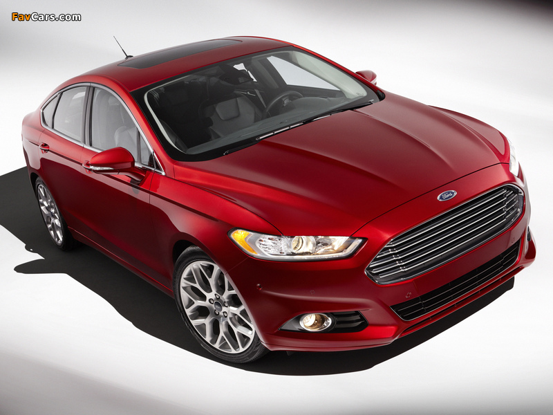 Ford Fusion Titanium 2012 wallpapers (800 x 600)