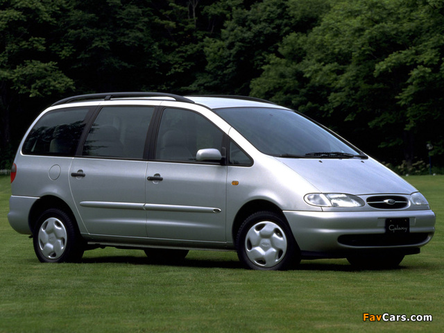Ford Galaxy 1995–99 wallpapers (640 x 480)