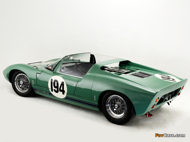 Ford GT Roadster Prototype 1965 wallpapers (640 x 480)