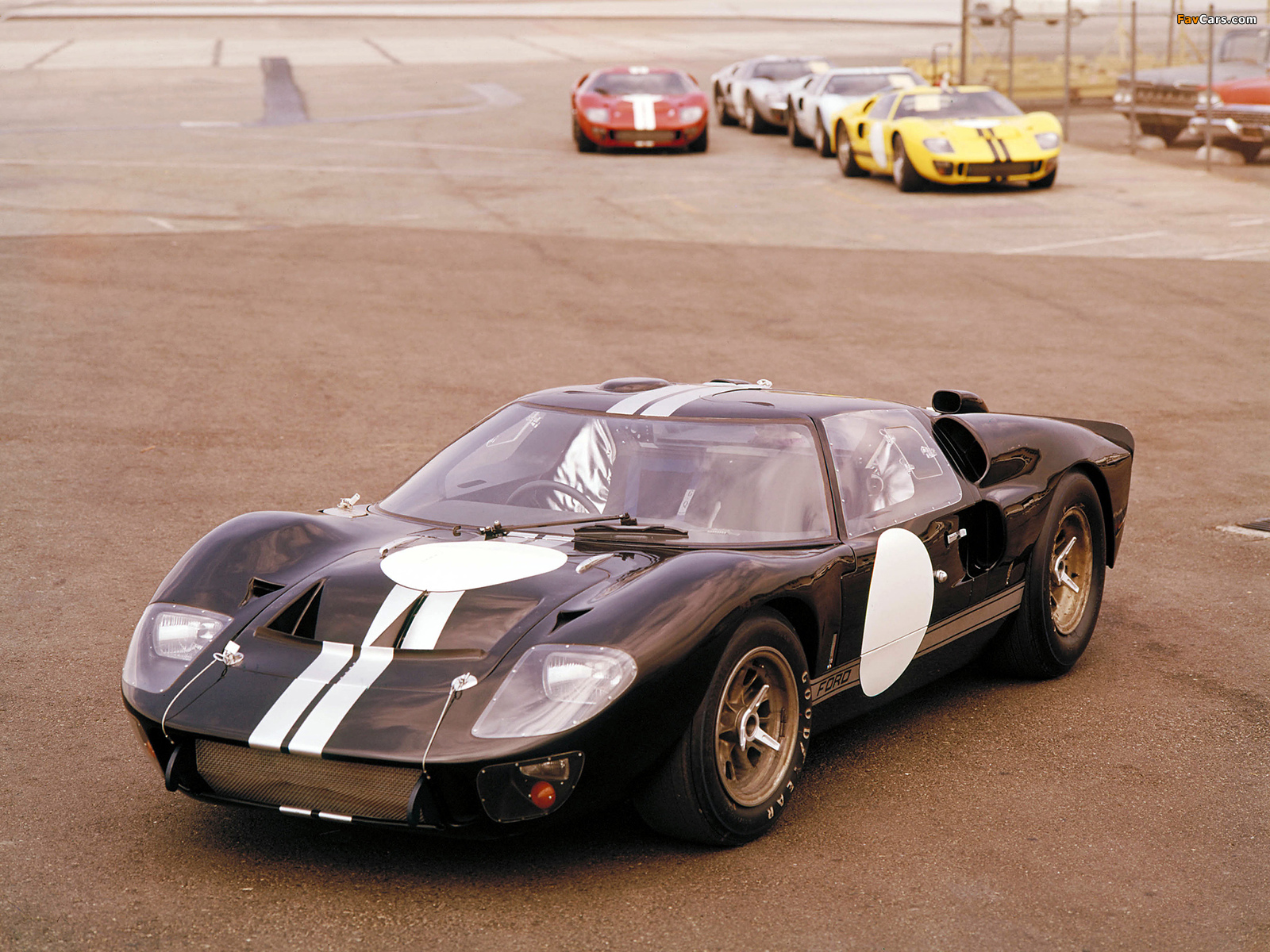 Ford GT40 Le Mans Race Car 1966 wallpapers (1600 x 1200)