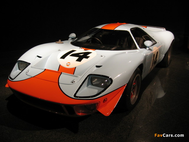 Gulf Mirage based on Ford GT40 1967 wallpapers (640 x 480)