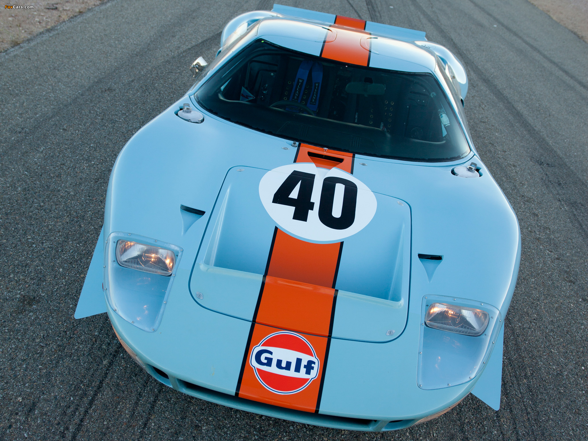 Ford GT40 Gulf Oil Le Mans 1968 images (2048 x 1536)