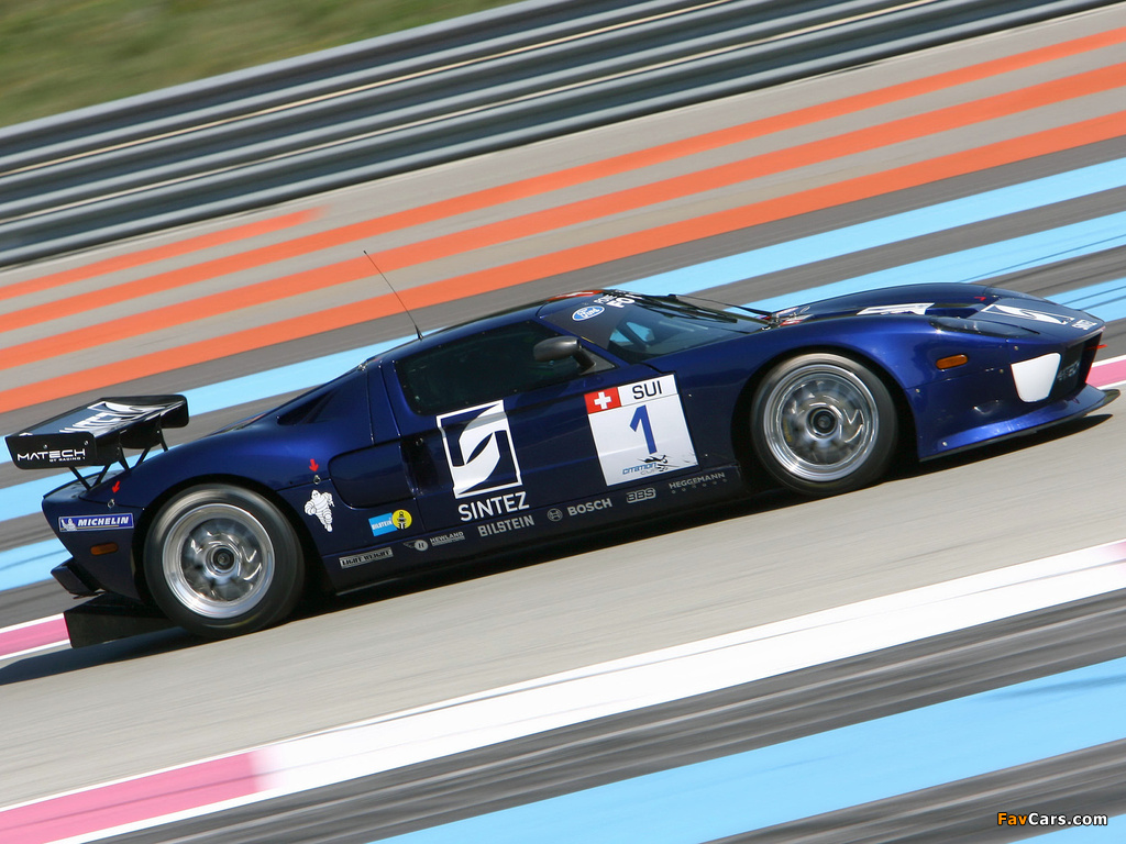 Matech Racing Ford GT 2007 pictures (1024 x 768)