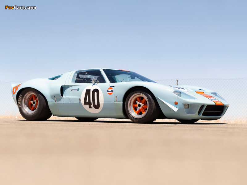 Photos of Ford GT40 Gulf Oil Le Mans 1968 (800 x 600)