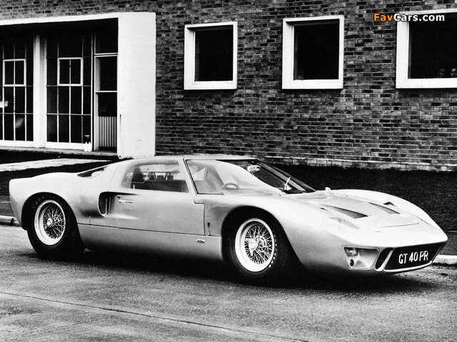 Pictures of Ford GT40 at Daytona 1965 (640 x 480)